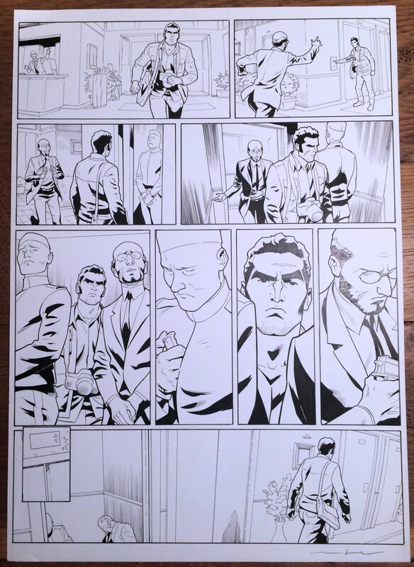 Marcial Toledano, José Manuel Robledo Tiedra, KEN GAMES T0 - Louviers - planche 45 - Comic Strip