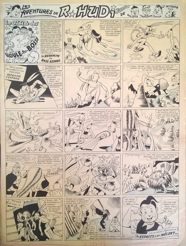 Eugène Gire - Comic Strip