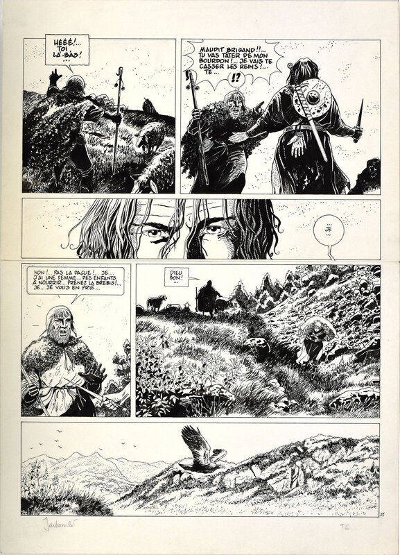 Philippe Jarbinet, Mémoire de Cendres T6 - Comic Strip