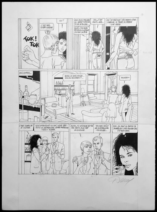 Renaud, Jessica Blandy: La Chambre 27 - p. 36 - Comic Strip