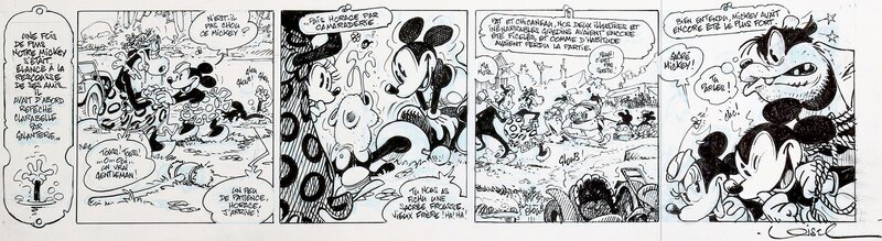 Mickey - Café Zombo by Régis Loisel - Comic Strip