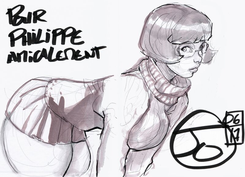 Velma par Joël Jurion - Dédicace