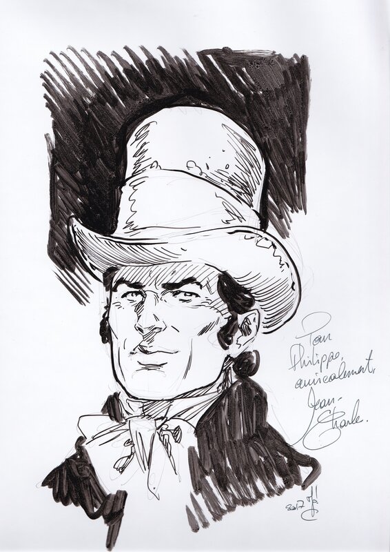 Frederick Abberline by Jean-Charles Poupard - Sketch