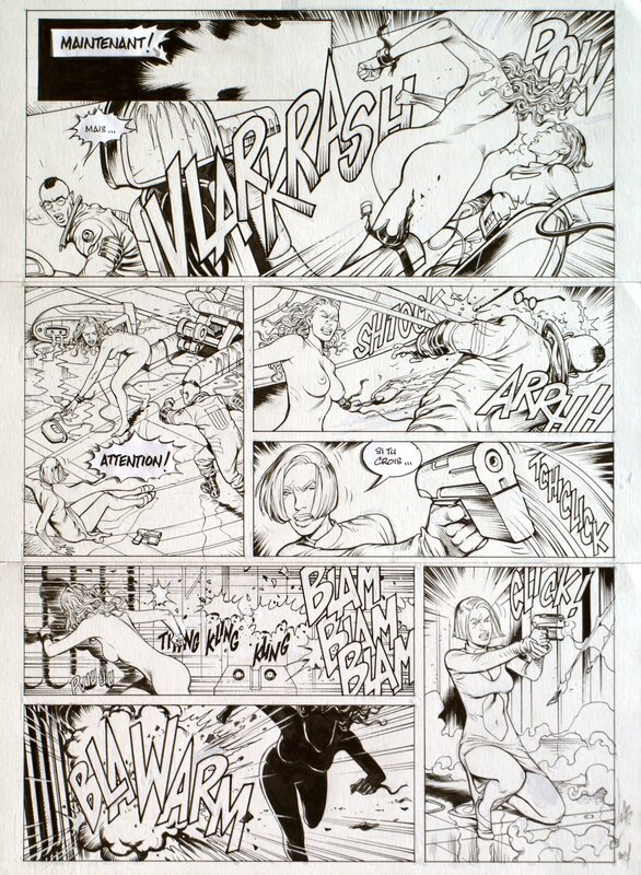 Thierry Labrosse, Dominique Latil, Scotch Arleston, Moréa - Tome#3 - Le feu du temps - Comic Strip