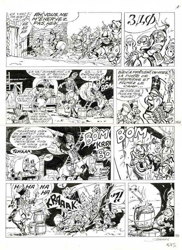 Godaille et Godasse by Jacques Sandron - Comic Strip