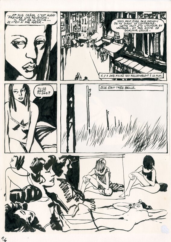 Baudoin - Le portrait p26 - Comic Strip