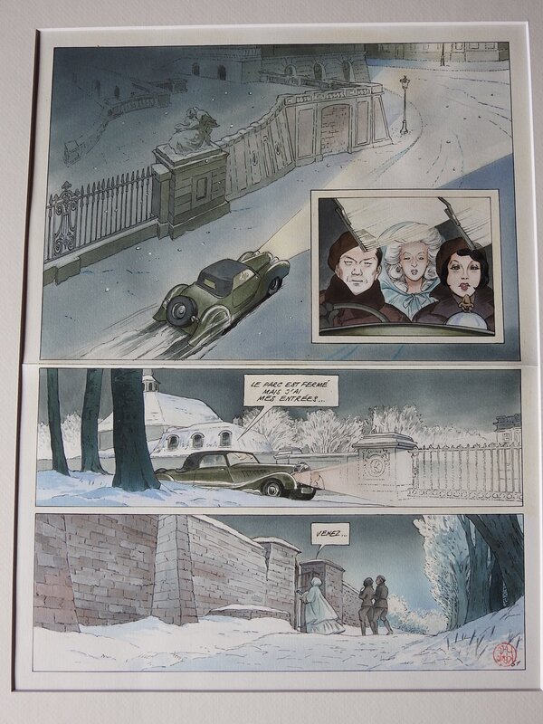 La sultane blanche by Annie Goetzinger - Comic Strip