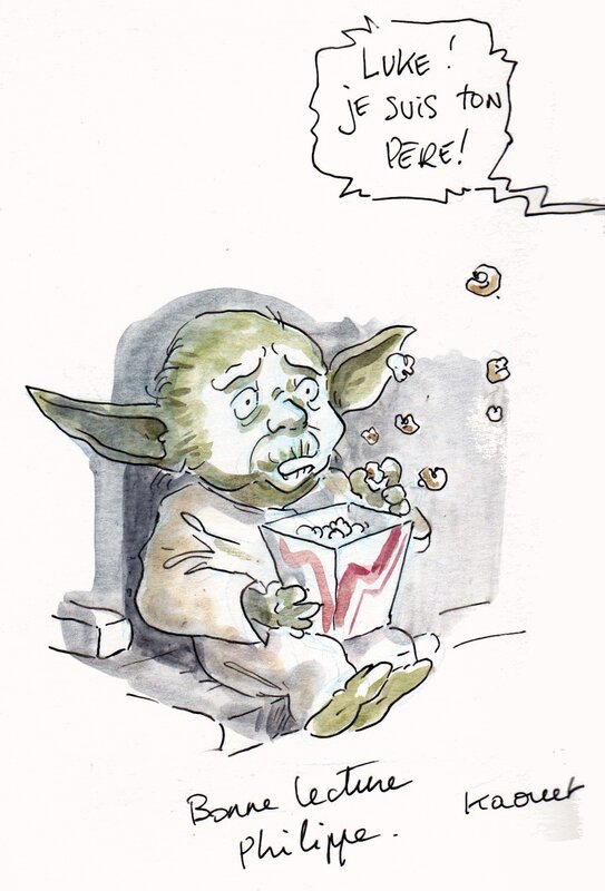 Yoda par Céline Penot - Dédicace