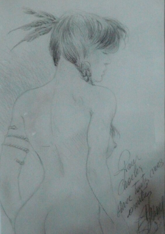 Dédicace DELABY - Sketch