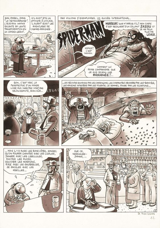 Daniel Goossens, Georges et Louis. La Reine de Mouches - Comic Strip