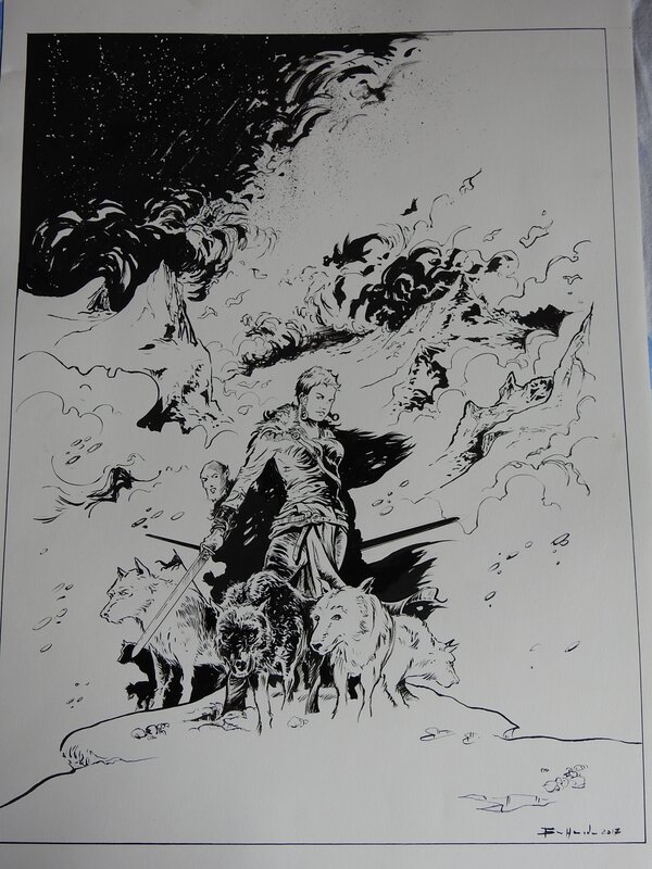 Afif Ben Hamida, Couverture recueil Nogard - Couverture originale