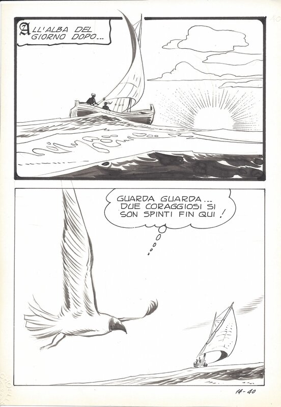 Biancaneve #14 p40 par Leone Frollo - Planche originale