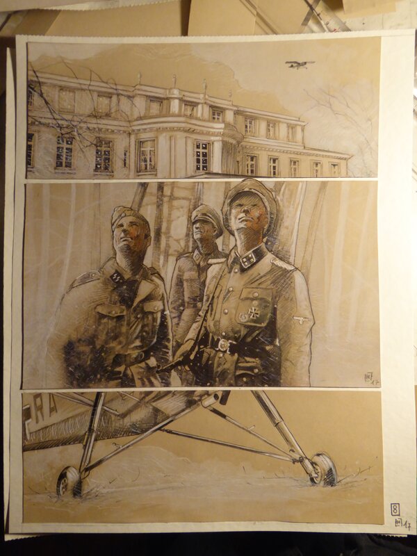 Wannsee par Fabrice Le Hénanff - Planche originale