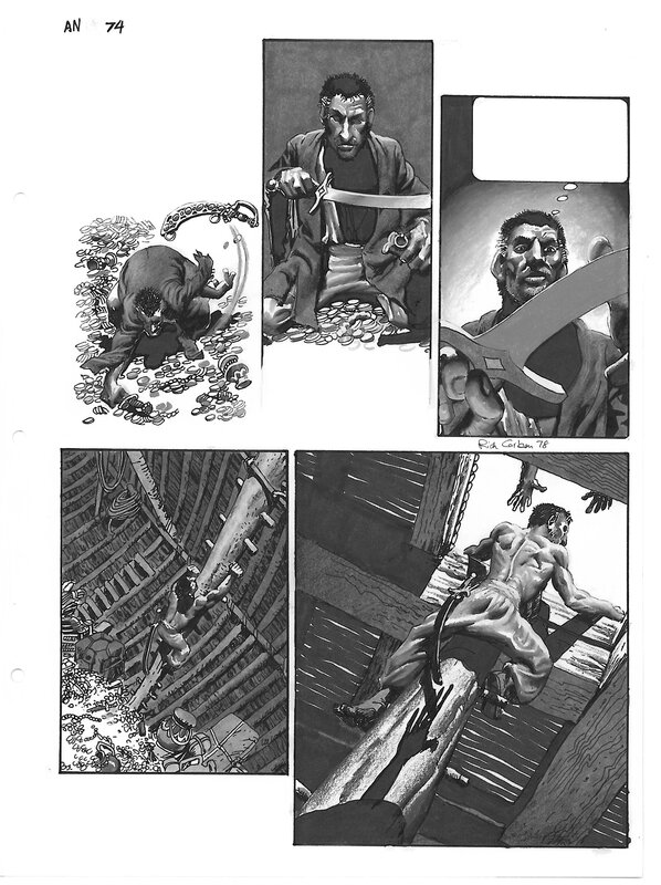 Richard Corben, New Tales of the Arabian Nights pg74 - Comic Strip