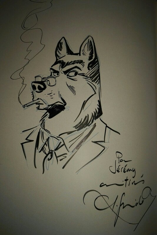 Juanjo Guarnido, Commissaire Smirnov Blacksad - Sketch