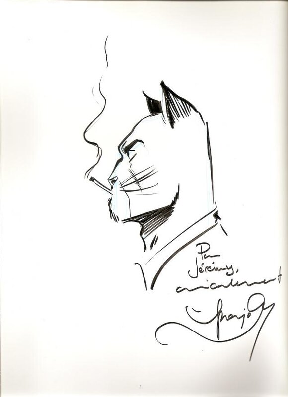 John Blacksad by Juanjo Guarnido - Sketch