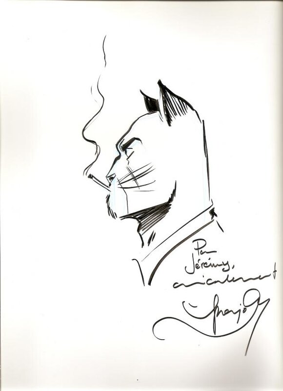 John Blacksad par Juanjo Guarnido - Dédicace