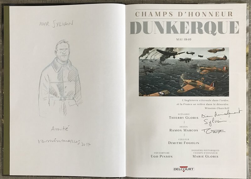 Dunkerque by Ramon Marcos - Sketch