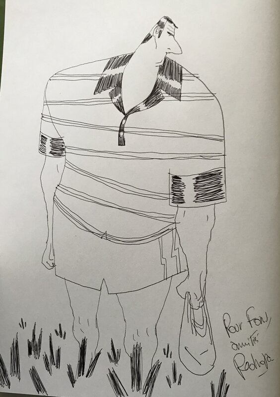 Cyril Pedrosa Portugal - Sketch