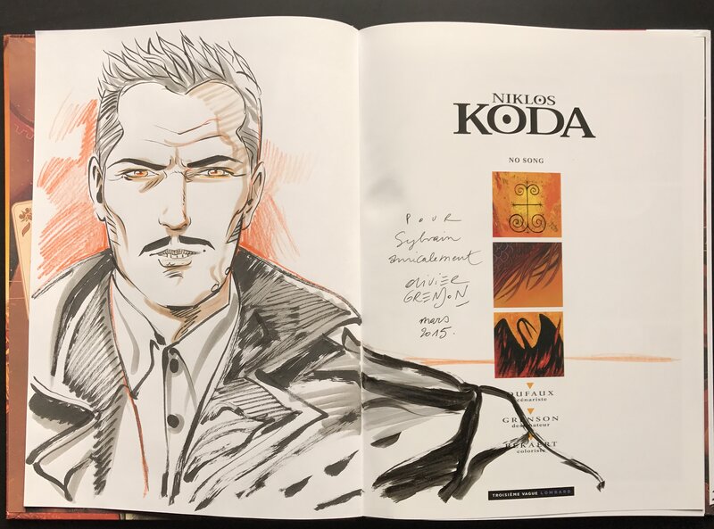 Niklos koda by Olivier Grenson - Sketch