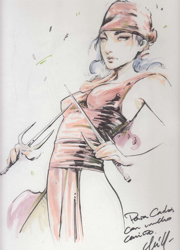 Elektra by Chuma Hill - Sketch