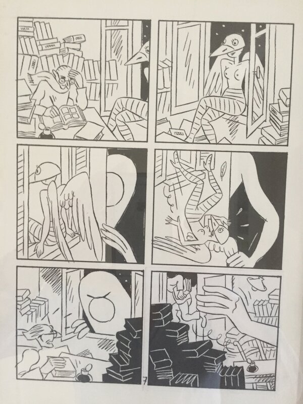 Stanislas, le rab de comix 2000 - Planche originale