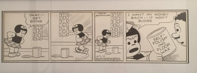 Ernie Bushmiller, Nancy (Arthur et Zoé) - Comic Strip