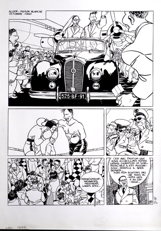 Baru, Jean-Marc Thevenet, Daniel Ledran, Le chemin de l'Amerique - Planche 31 - Comic Strip