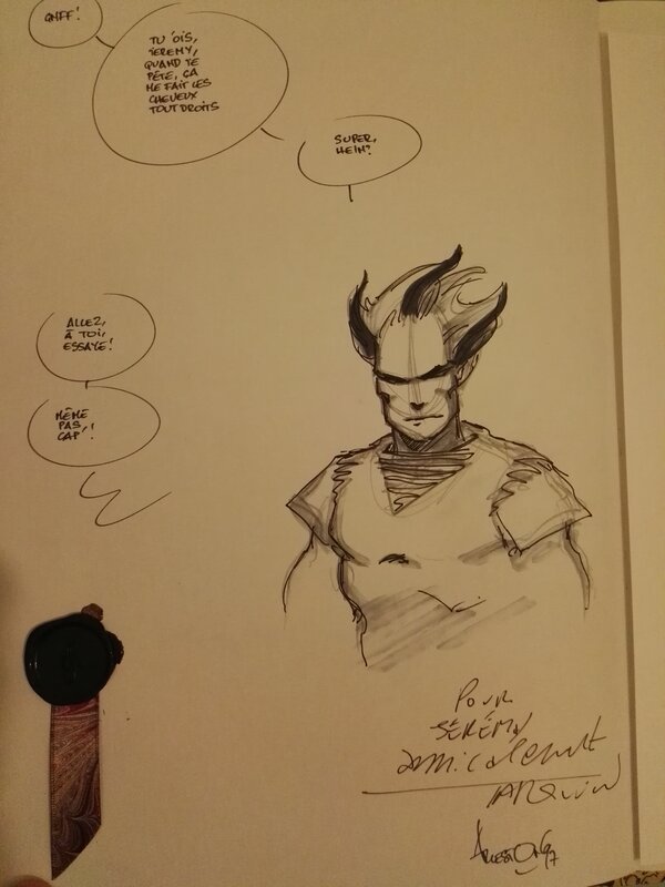 Lanfeust by Didier Tarquin - Sketch