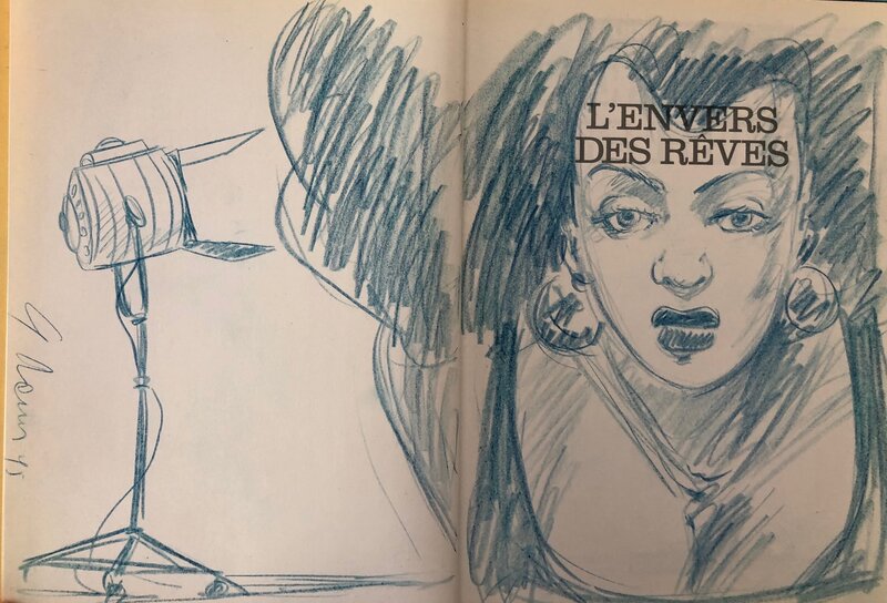 Éric Warnauts, Raives, Dédicace de Warnauts-Raives pour L'envers des rêves - Dédicace Éric Warnauts, Raives, Dédicace de Warnauts-Raives pour L'envers des rêves - Dédicace