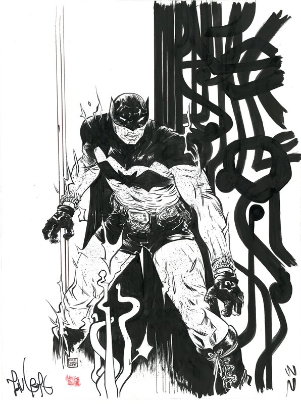 Batman Year 100, Issue 4 par Paul Pope Couverture originale