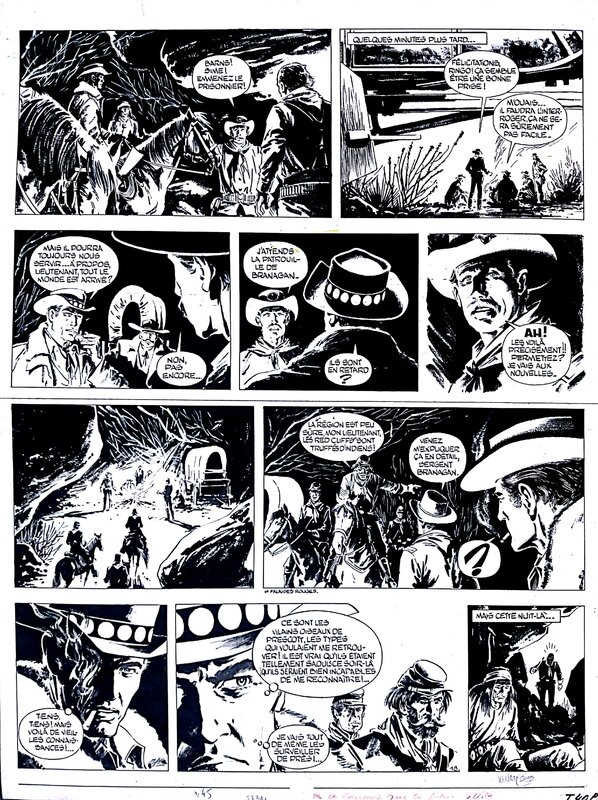 William Vance, Ringo  Piste pour Santa Fé, page 18 - Comic Strip