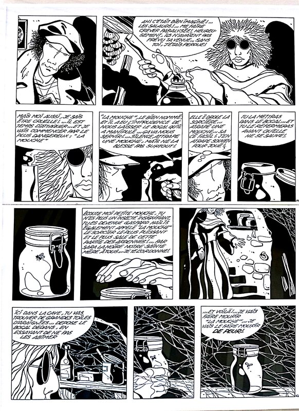 Didier Comès, Silence album page 54 - Comic Strip