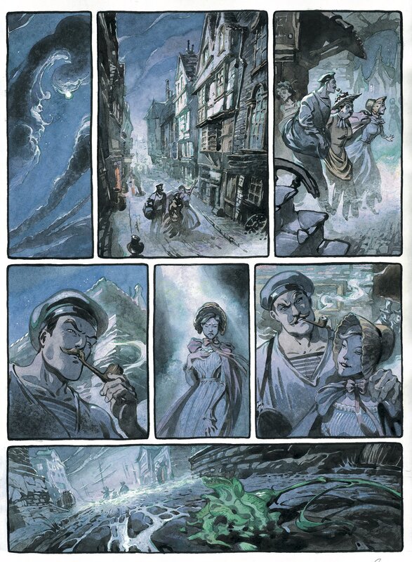 Enrique Corominas, Le Portrait de Dorian Gray. Planche 43 - Comic Strip