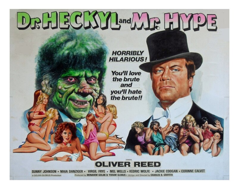 Tom Chantrell, Dr. Heckyl and Mr. Hype (1980) - Illustration originale