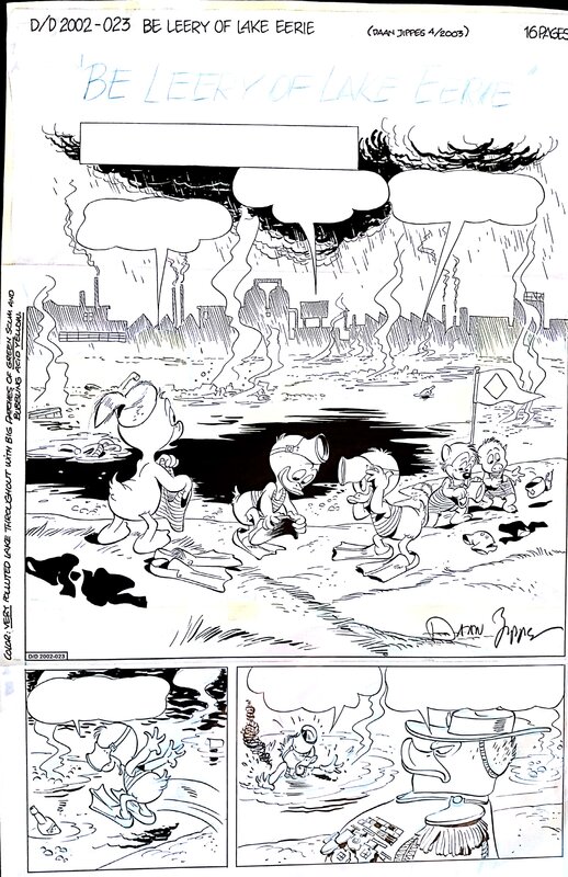 Daan Jippes, Junior Woodchucks 17 page 1 - Comic Strip
