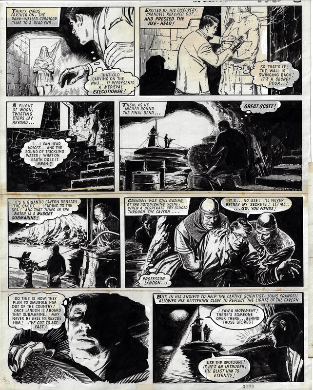 Jesús Blasco, The Steel Claw - episode 6 page 2 - Comic Strip