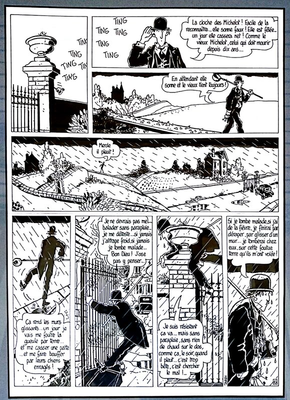 Ici Même, page 6 par Jacques Tardi - Planche originale