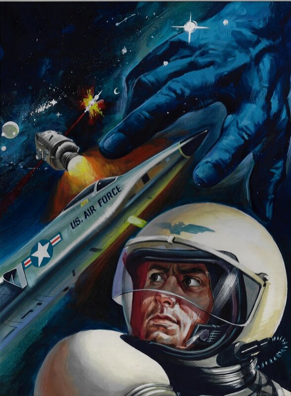 Franco Picchioni, Galaxy Horror (1969) - Original Illustration