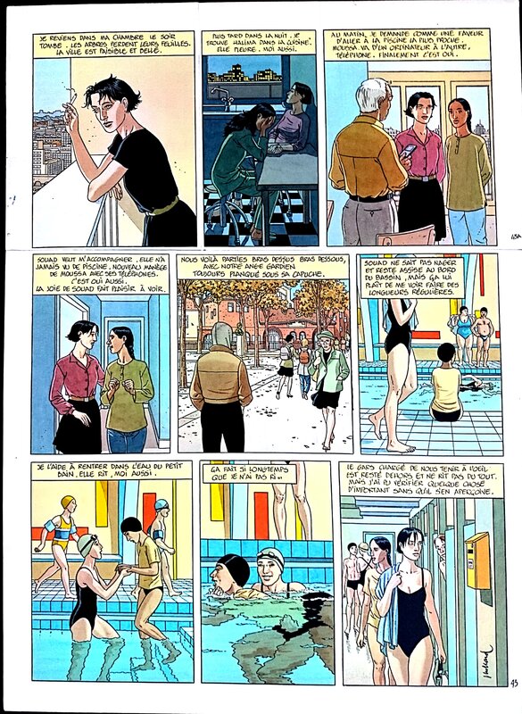 André Juillard, Léna et les trois femmes  page 43 - Planche originale