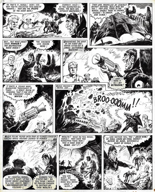 Francisco Solano Lopez, Kelly's Eye - episode 19 page 2 - Comic Strip