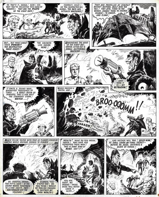 Francisco Solano Lopez, Kelly's Eye - episode 19 page 2 - Planche originale