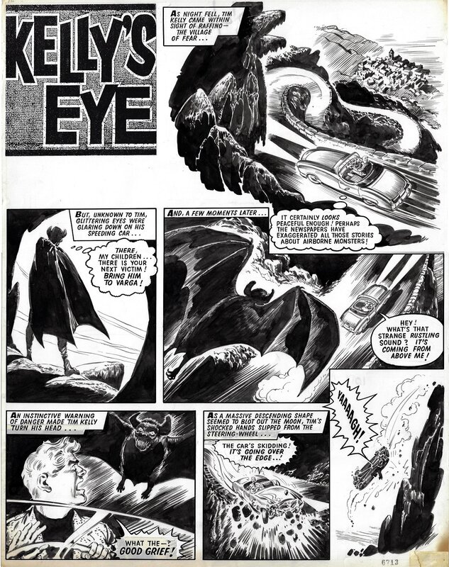 Francisco Solano Lopez, Kelly's Eye - episode 2 page 1 - Comic Strip