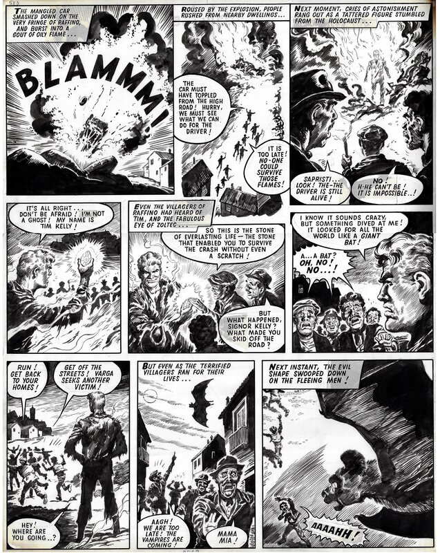 Francisco Solano Lopez, Kelly's Eye - episode 2 page 2 - Comic Strip