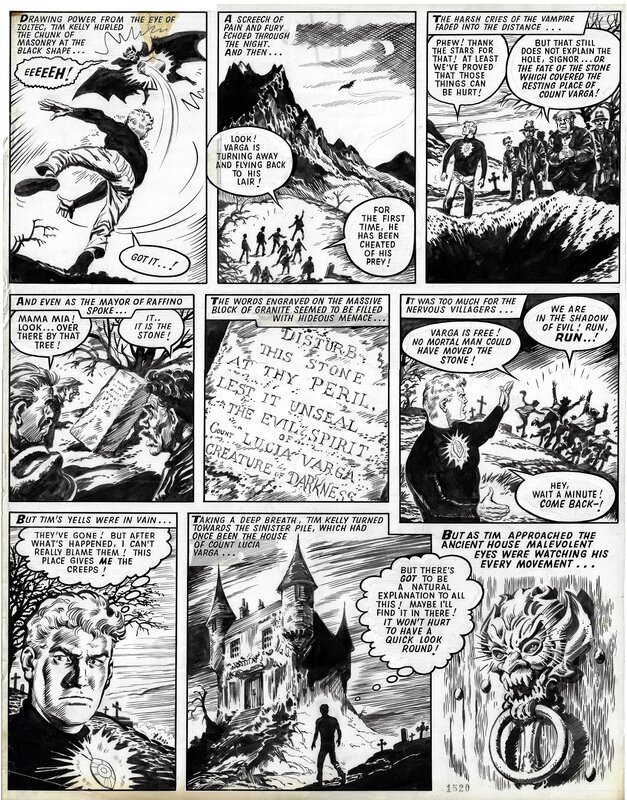 Francisco Solano Lopez, Kelly's Eye - episode 5 page 2 - Planche originale