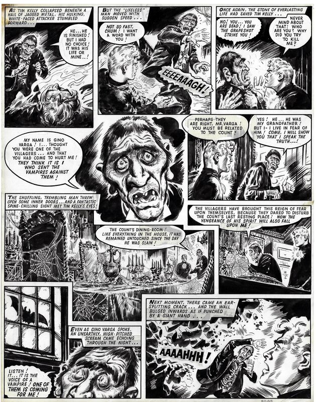 Francisco Solano Lopez, Kelly's Eye - episode 6 page 2 - Planche originale