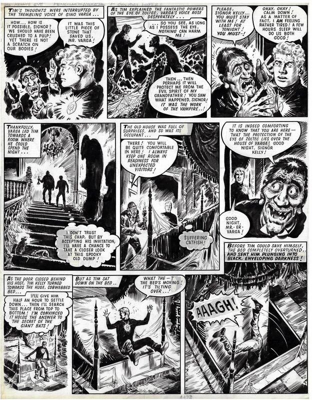 Francisco Solano Lopez, Kelly's Eye - episode 7 page 2 - Planche originale