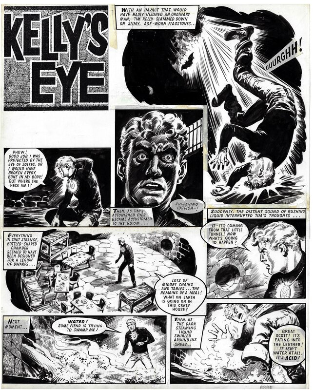 Francisco Solano Lopez, Kelly's Eye - episode 8 page 1 - Comic Strip