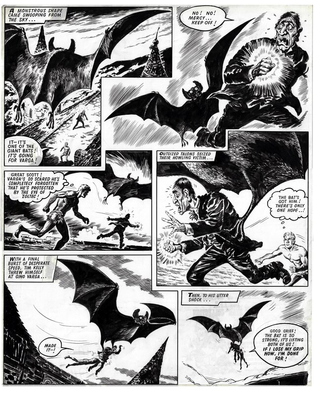 Francisco Solano Lopez, Kelly's Eye - episode 9 page 2 - Planche originale