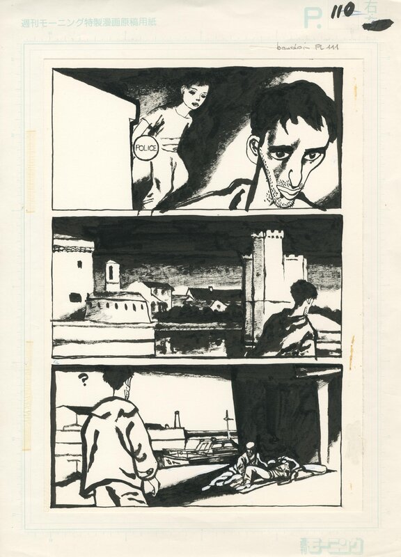 Baudoin - Le voyage p110 - Comic Strip